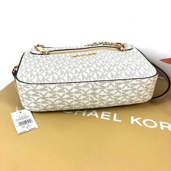 Michael Kors EW Crossbody Bag Vanilla - Picture 3 of 7